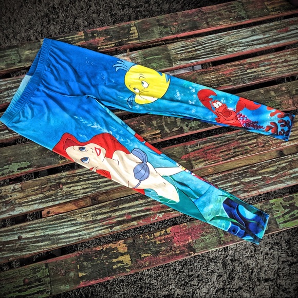 Disney Little Mermaid Leggings - Picture 2 of 4